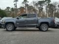 Cyber Gray Metallic 2016 GMC Canyon SLE Crew Cab 4x4 Exterior