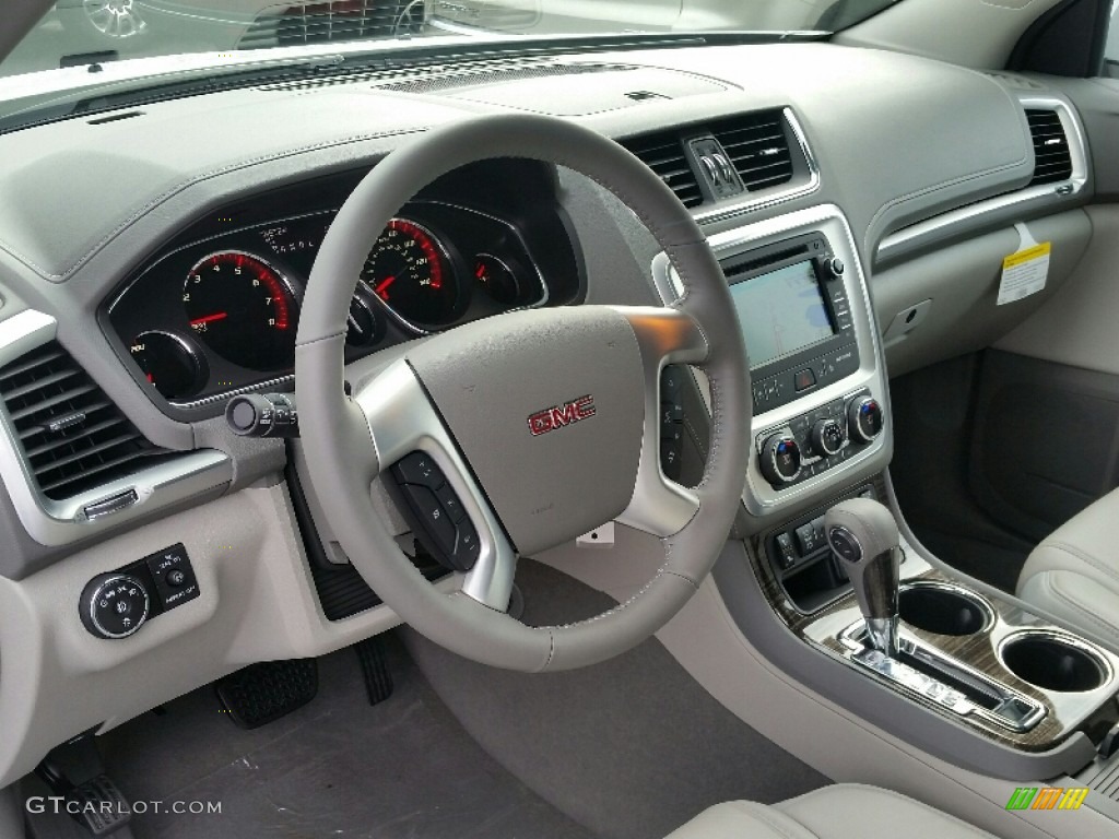 Light Titanium Interior 2016 GMC Acadia SLT AWD Photo #109291381