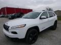 2016 Bright White Jeep Cherokee Latitude 4x4  photo #1