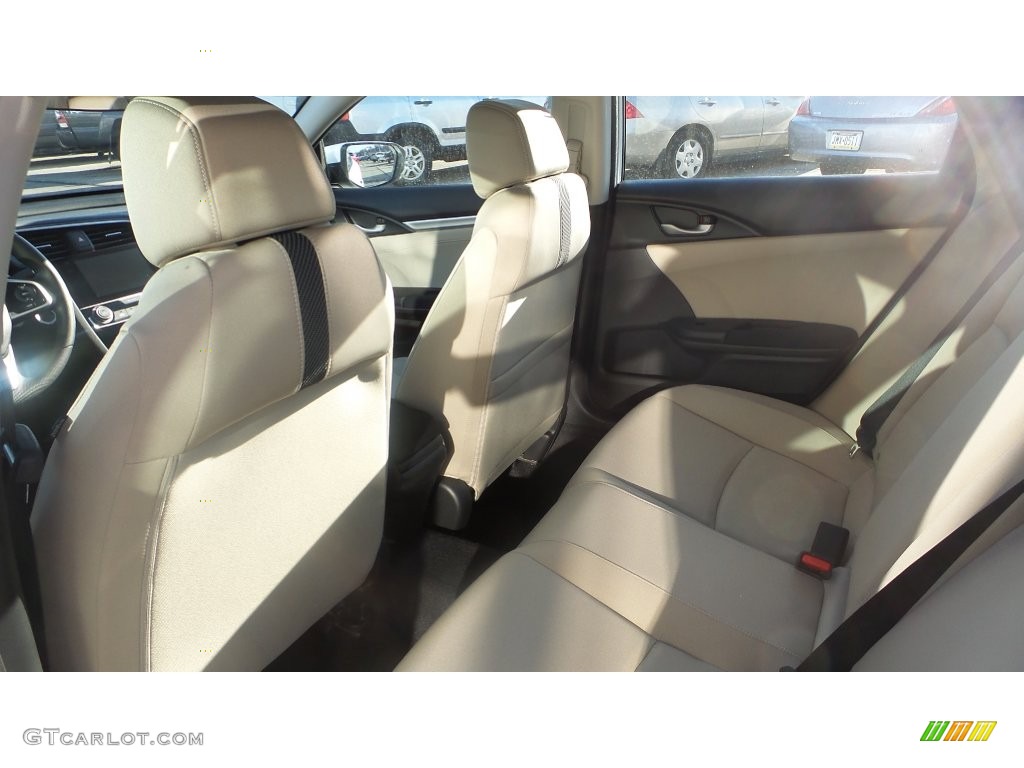 2016 Honda Civic EX Sedan Rear Seat Photo #109292890