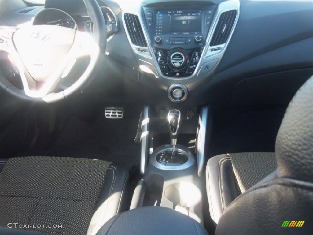 2016 Veloster  - Triathlon Gray / Black/Yellow photo #16
