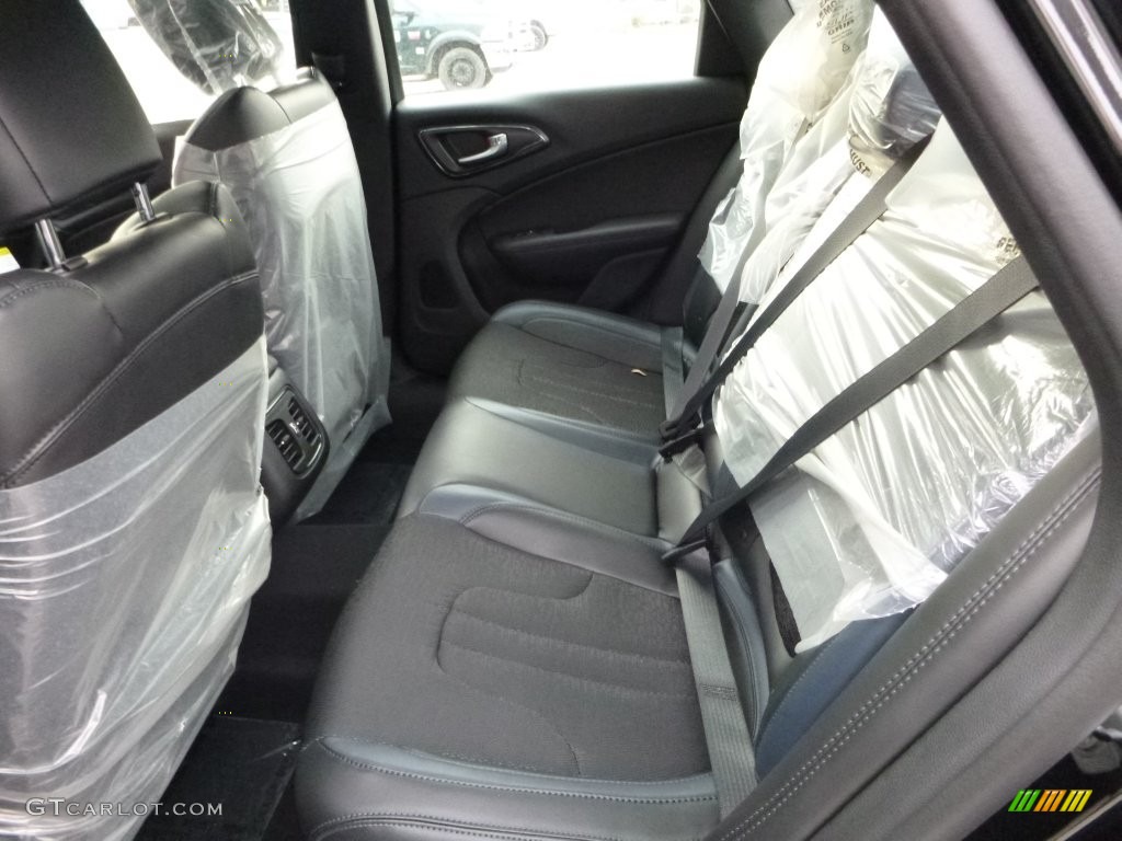 Black/Ambassador Blue Interior 2016 Chrysler 200 S AWD Photo #109294345