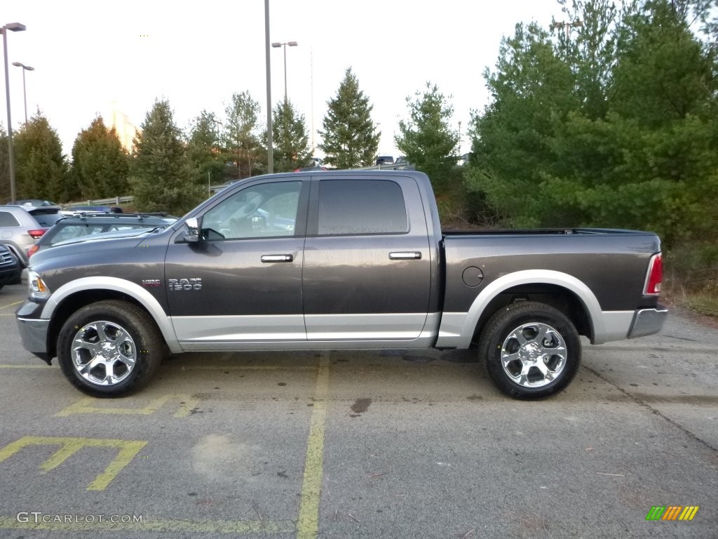 Granite Crystal Metallic 2016 Ram 1500 Laramie Crew Cab 4x4 Exterior Photo #109294633