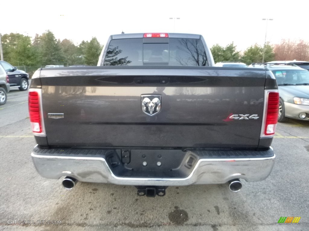 2016 1500 Laramie Crew Cab 4x4 - Granite Crystal Metallic / Black photo #6