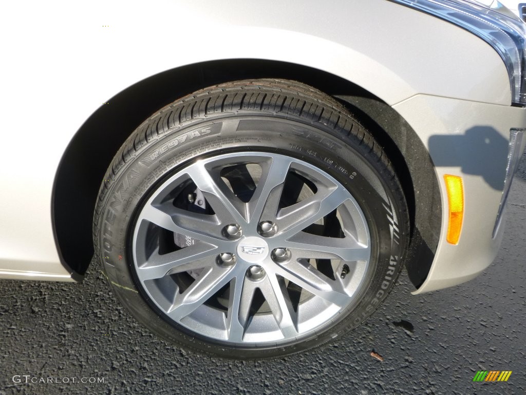 2016 CTS 2.0T Luxury AWD Sedan - Silver Coast Metallic / Jet Black/Jet Black photo #2