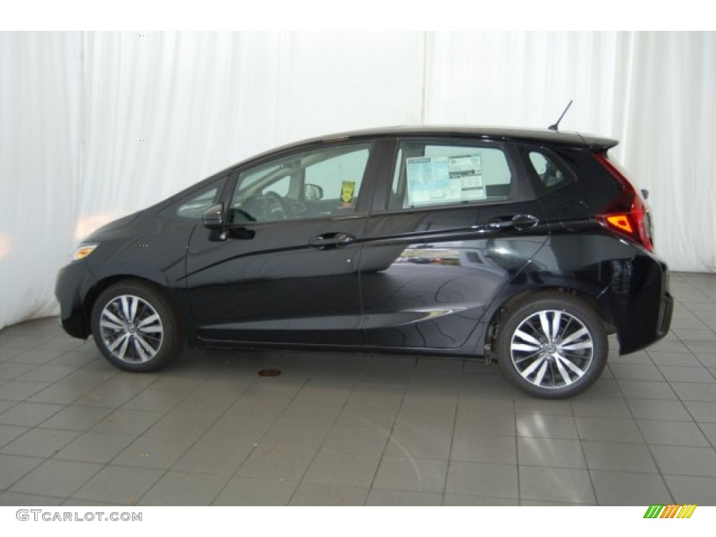 Crystal Black Pearl 2016 Honda Fit EX Exterior Photo #109297126