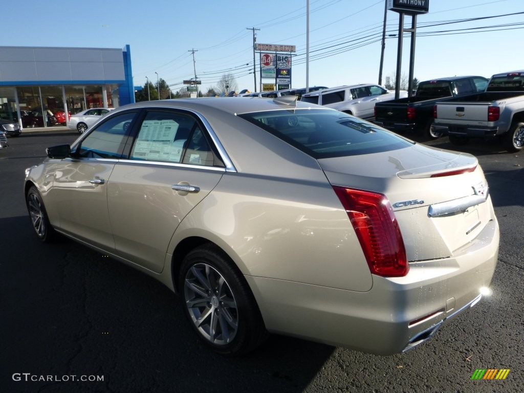 2016 CTS 2.0T Luxury AWD Sedan - Silver Coast Metallic / Jet Black/Jet Black photo #10