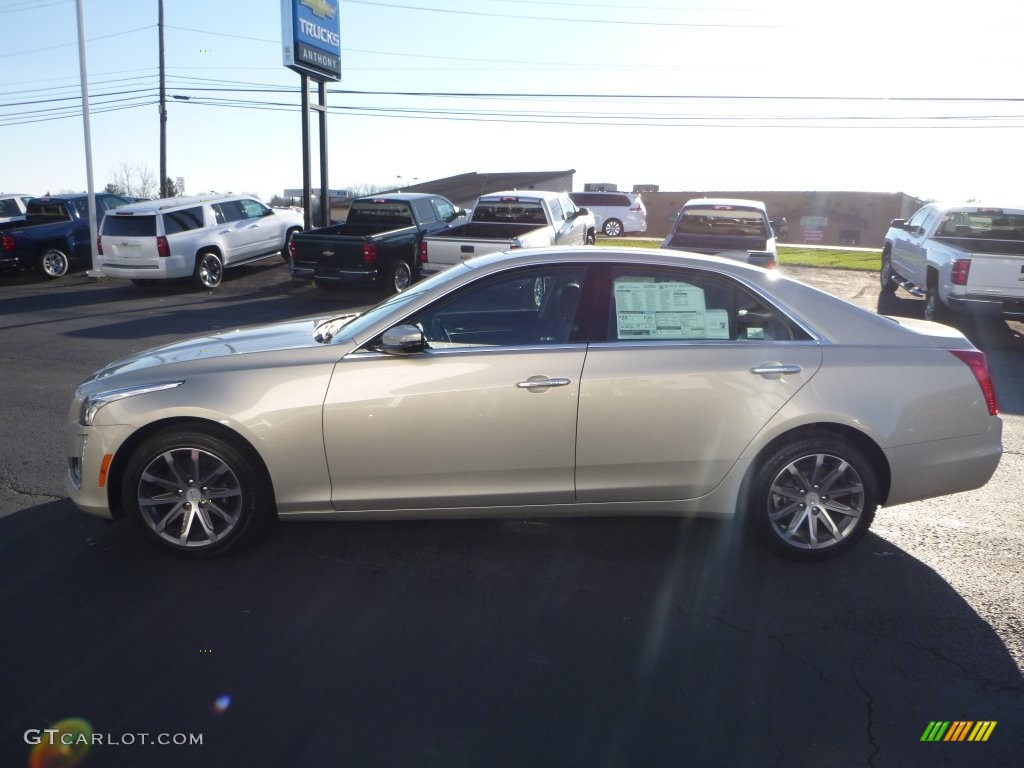 2016 CTS 2.0T Luxury AWD Sedan - Silver Coast Metallic / Jet Black/Jet Black photo #11