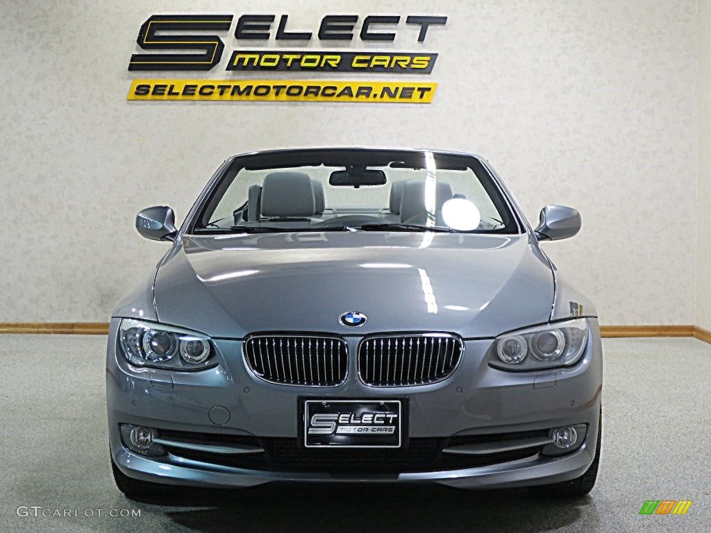 2011 3 Series 335i Convertible - Space Gray Metallic / Gray Dakota Leather photo #3
