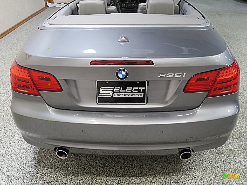 2011 3 Series 335i Convertible - Space Gray Metallic / Gray Dakota Leather photo #6