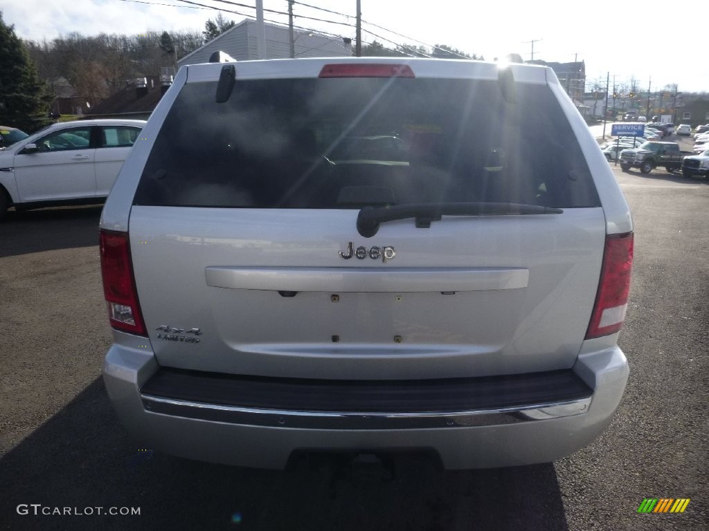 2008 Grand Cherokee Limited 4x4 - Bright Silver Metallic / Dark Khaki/Light Graystone photo #6