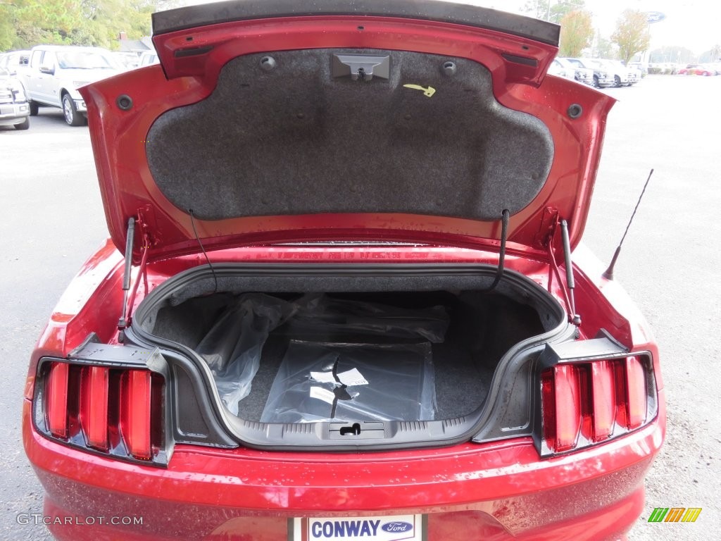 2016 Mustang V6 Convertible - Ruby Red Metallic / Ebony photo #9