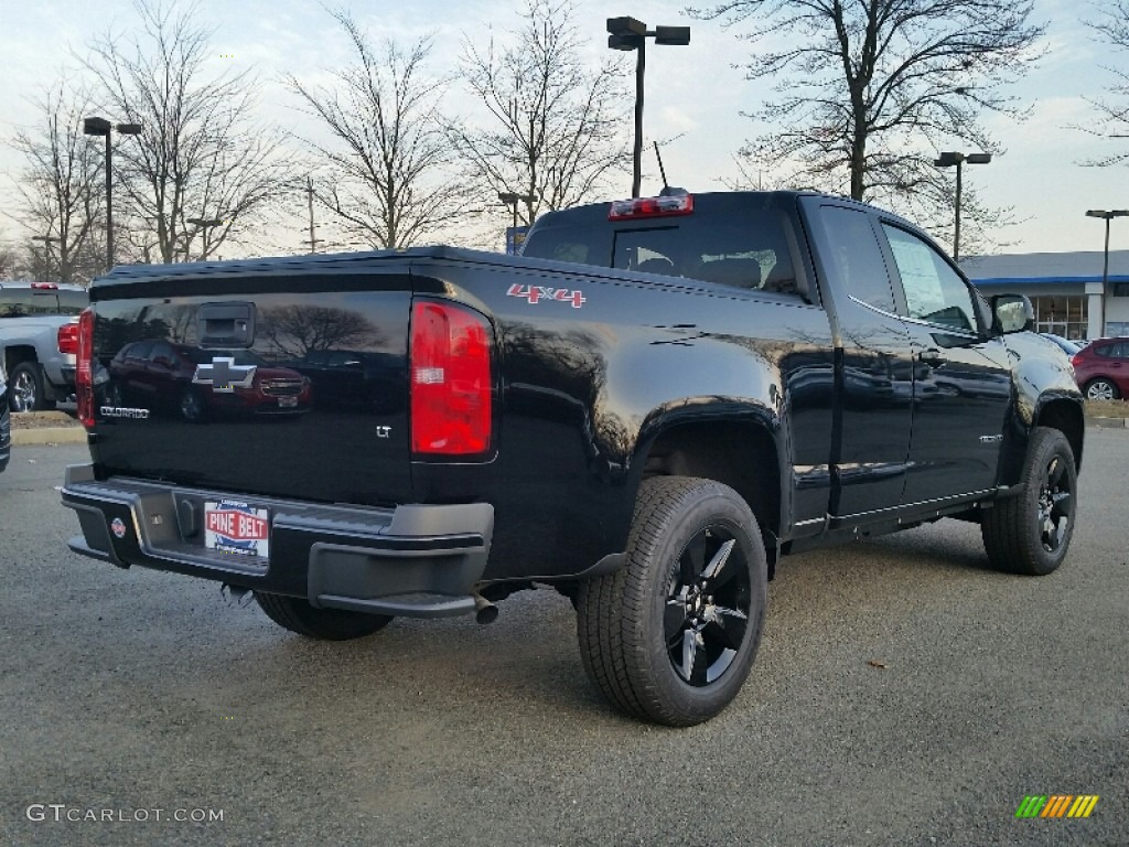 2016 Colorado LT Extended Cab 4x4 - Black / Jet Black photo #4