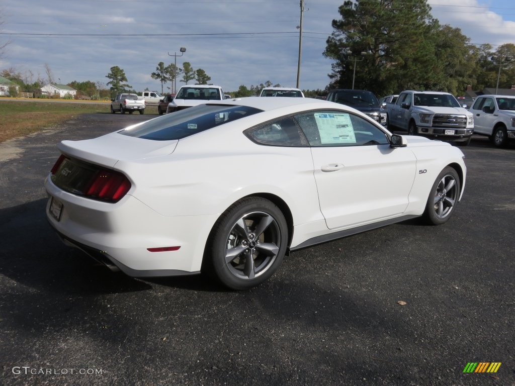 2016 Mustang GT Coupe - Oxford White / Dark Saddle photo #3