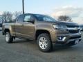 2016 Brownstone Metallic Chevrolet Colorado LT Extended Cab 4x4  photo #1