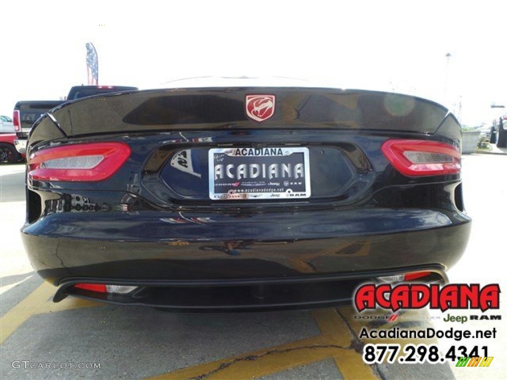 2014 SRT Viper Coupe - Venom Black / Black photo #6