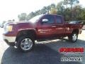 2013 Sonoma Red Metallic GMC Sierra 2500HD SLE Extended Cab 4x4  photo #1