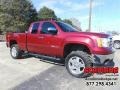 2013 Sonoma Red Metallic GMC Sierra 2500HD SLE Extended Cab 4x4  photo #11