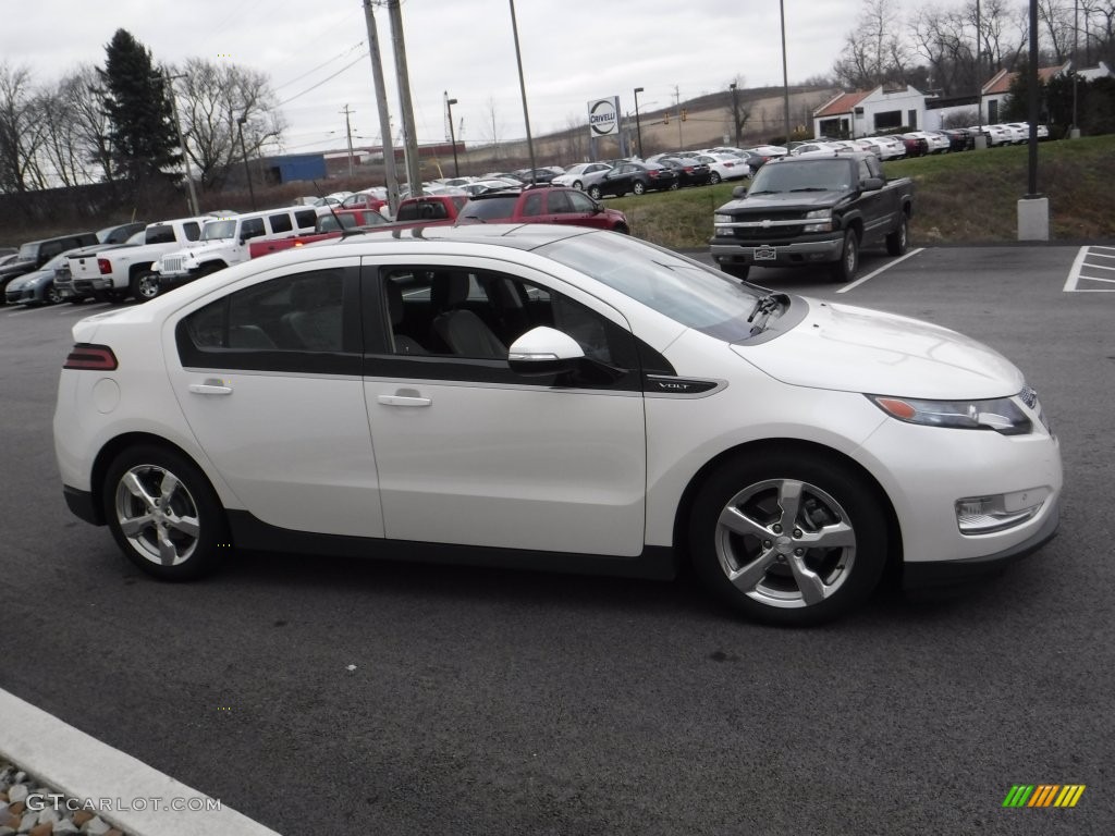 2012 Volt Hatchback - Summit White / Light Neutral/Dark Accents photo #8