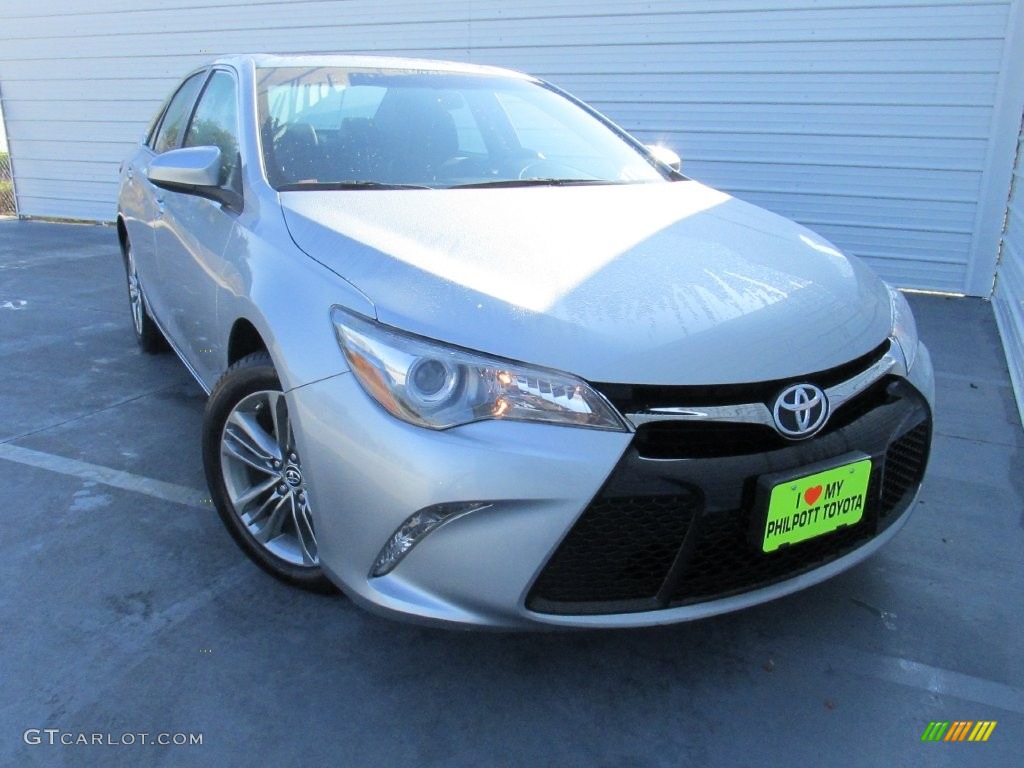 2015 Camry LE - Celestial Silver Metallic / Black photo #1
