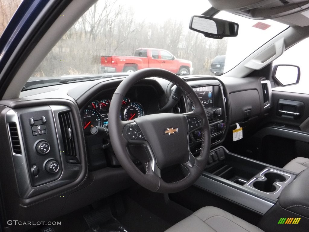 2016 Silverado 1500 LT Z71 Double Cab 4x4 - Deep Ocean Blue Metallic / Cocoa/Dune photo #10