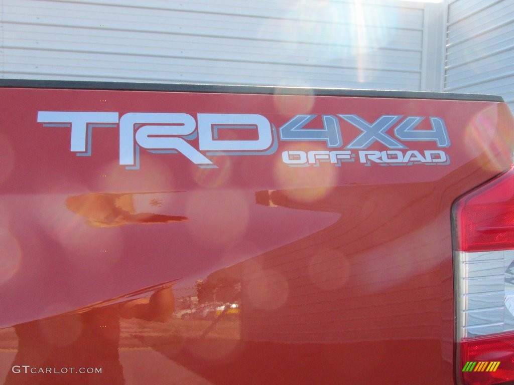 2016 Tundra Limited CrewMax 4x4 - Inferno Orange / Black photo #16