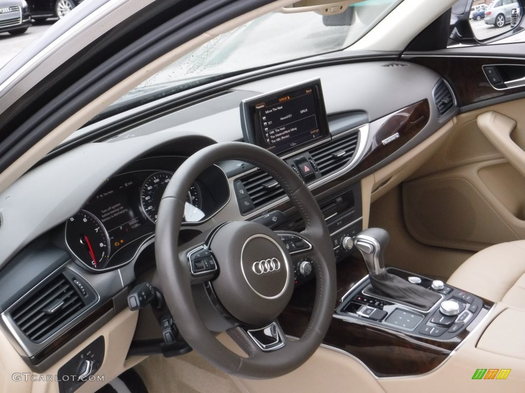 2015 A6 3.0T Premium Plus quattro Sedan - Oolong Gray Metallic / Velvet Beige photo #21
