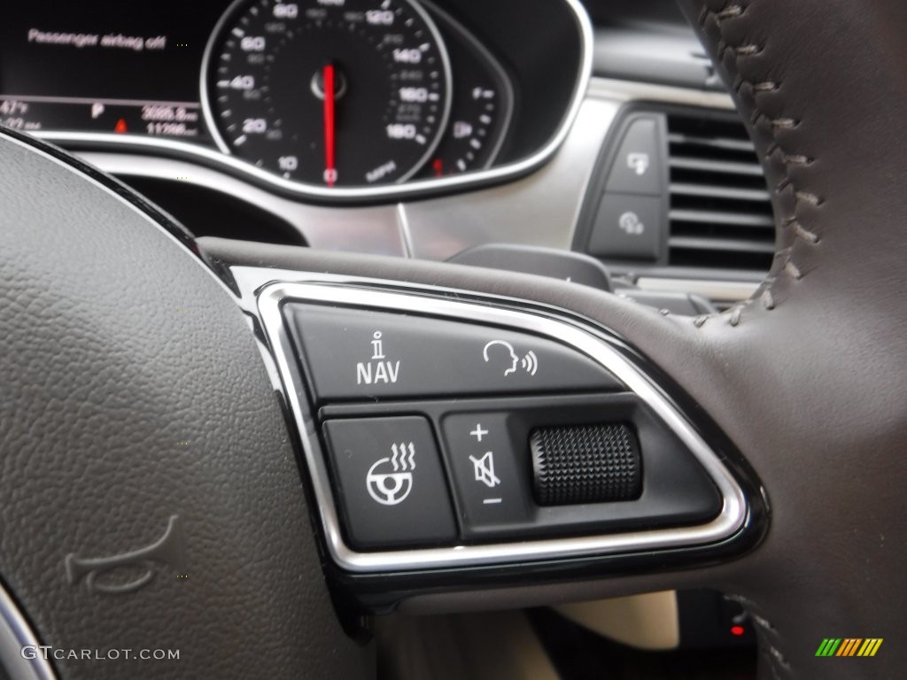 2015 A6 3.0T Premium Plus quattro Sedan - Oolong Gray Metallic / Velvet Beige photo #31