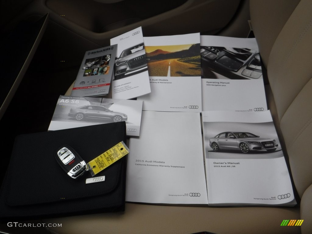 2015 A6 3.0T Premium Plus quattro Sedan - Oolong Gray Metallic / Velvet Beige photo #38
