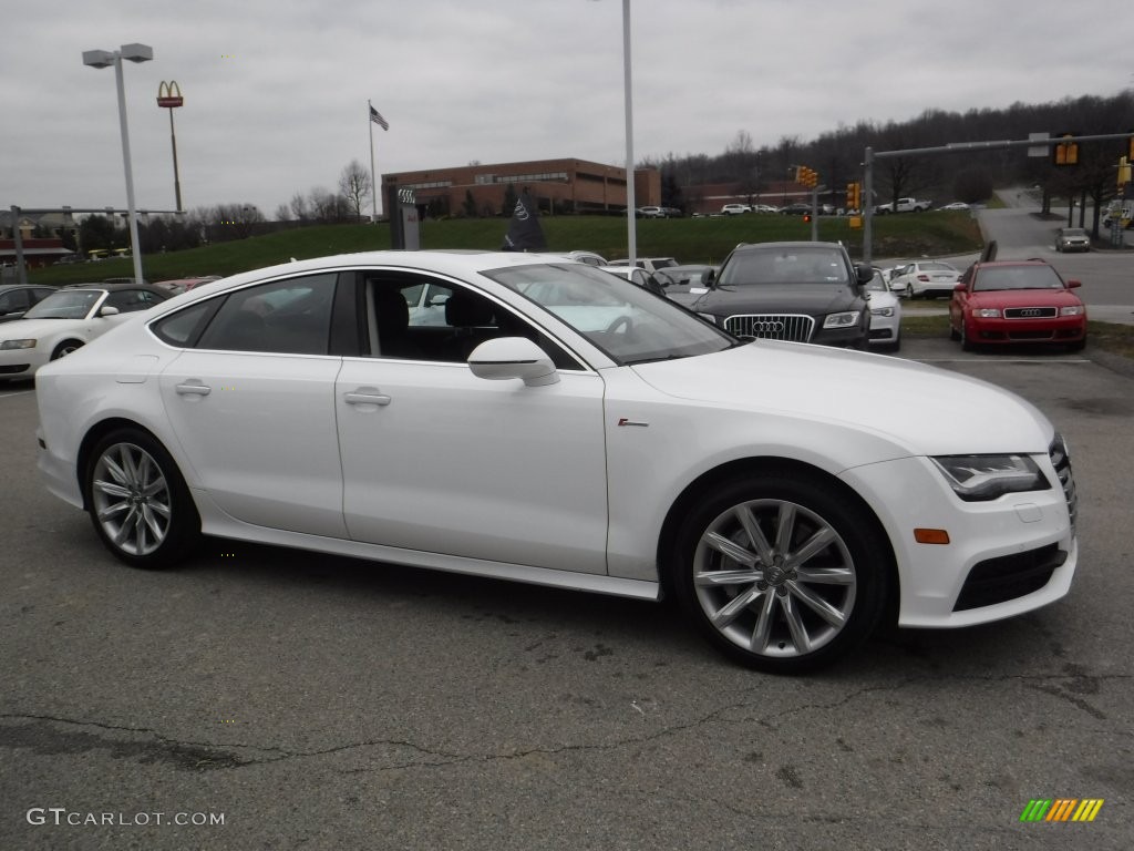 2015 A7 3.0T quattro Prestige - Ibis White / Black photo #11