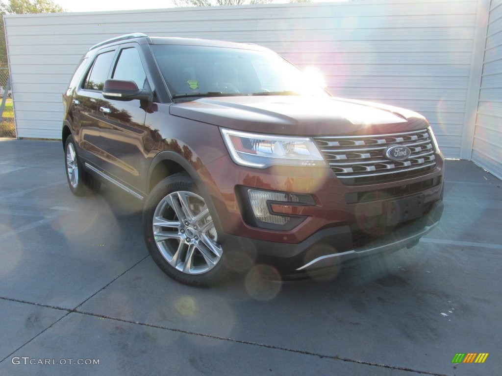 Bronze Fire Metallic Ford Explorer