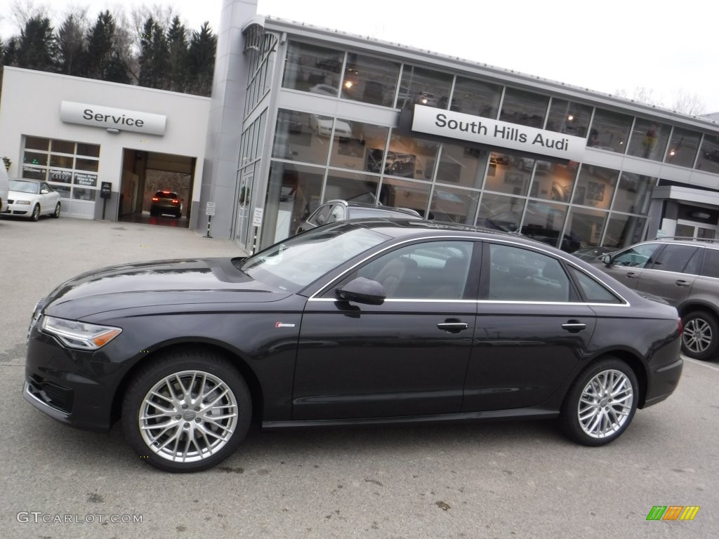2016 A6 3.0 TFSI Prestige quattro - Oolong Grey Metallic / Nougat Brown photo #2