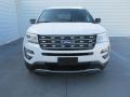 2016 White Platinum Metallic Tri-Coat Ford Explorer XLT  photo #8