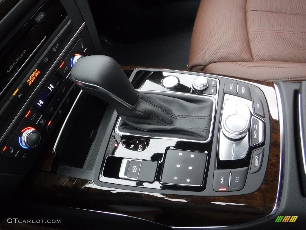 2016 A6 3.0 TFSI Prestige quattro - Oolong Grey Metallic / Nougat Brown photo #27