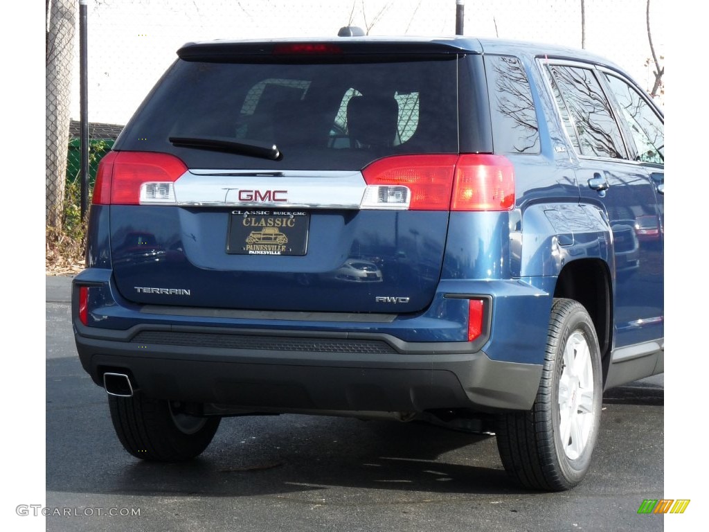 2016 Terrain SLE AWD - Slate Blue Metallic / Jet Black photo #3