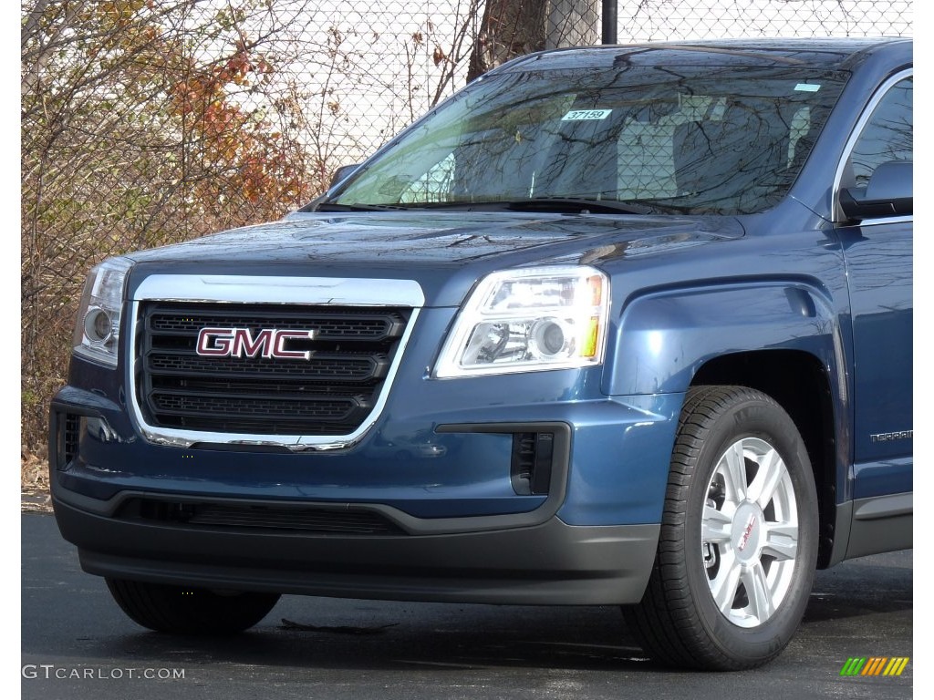 2016 Terrain SLE AWD - Slate Blue Metallic / Jet Black photo #4