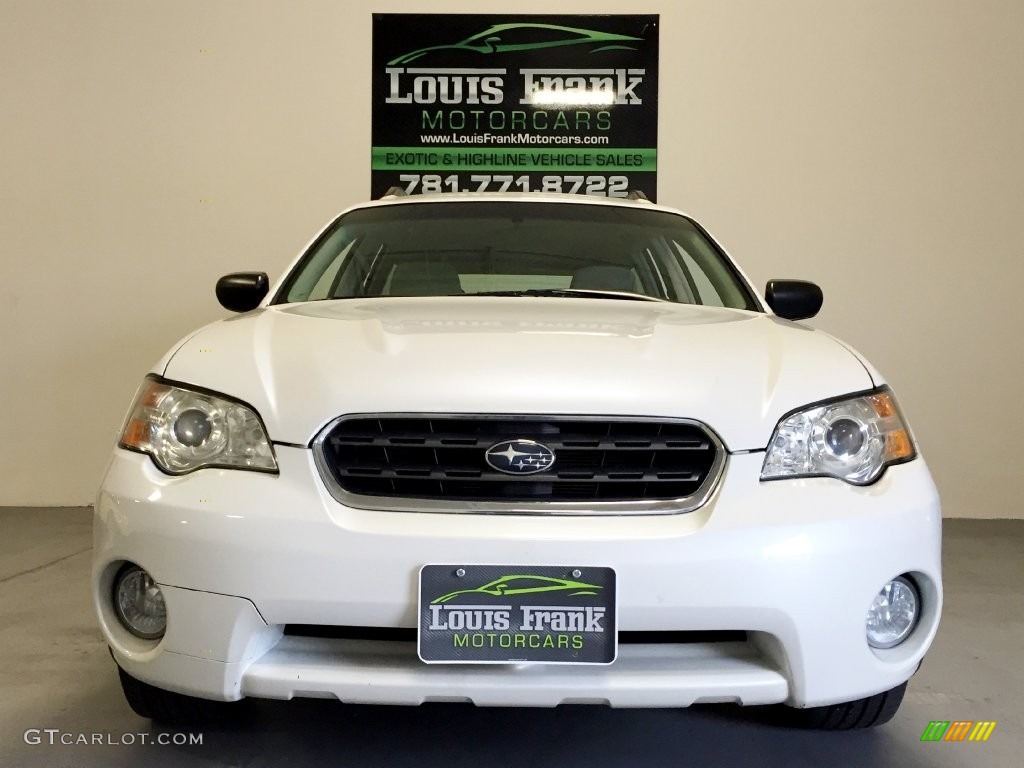 2007 Outback 2.5i Wagon - Satin White Pearl / Taupe Leather photo #25