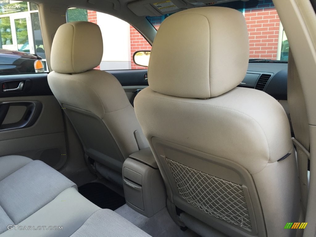 2007 Outback 2.5i Wagon - Satin White Pearl / Taupe Leather photo #60
