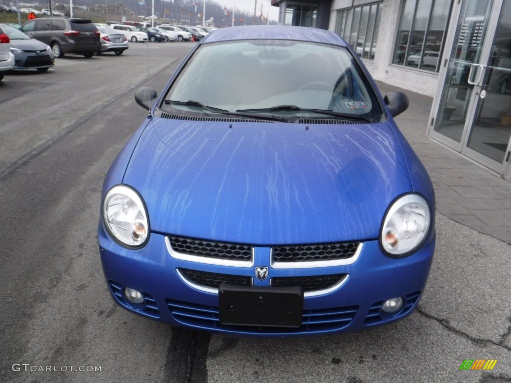 2004 Neon SXT - Electric Blue Pearlcoat / Dark Slate Gray photo #4