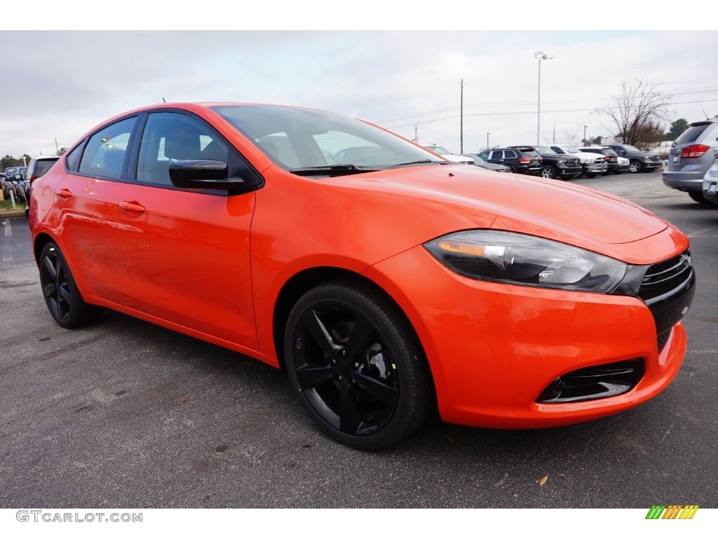 Go Mango 2016 Dodge Dart SXT Rallye Blacktop Exterior Photo #109311101