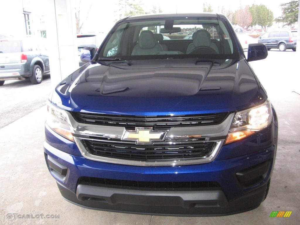 2016 Colorado WT Extended Cab - Laser Blue / Jet Black/Dark Ash photo #17