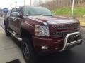 Deep Ruby Metallic - Silverado 2500HD LT Crew Cab 4x4 Photo No. 3