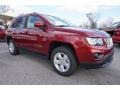 2016 Deep Cherry Red Crystal Pearl Jeep Compass Latitude  photo #4
