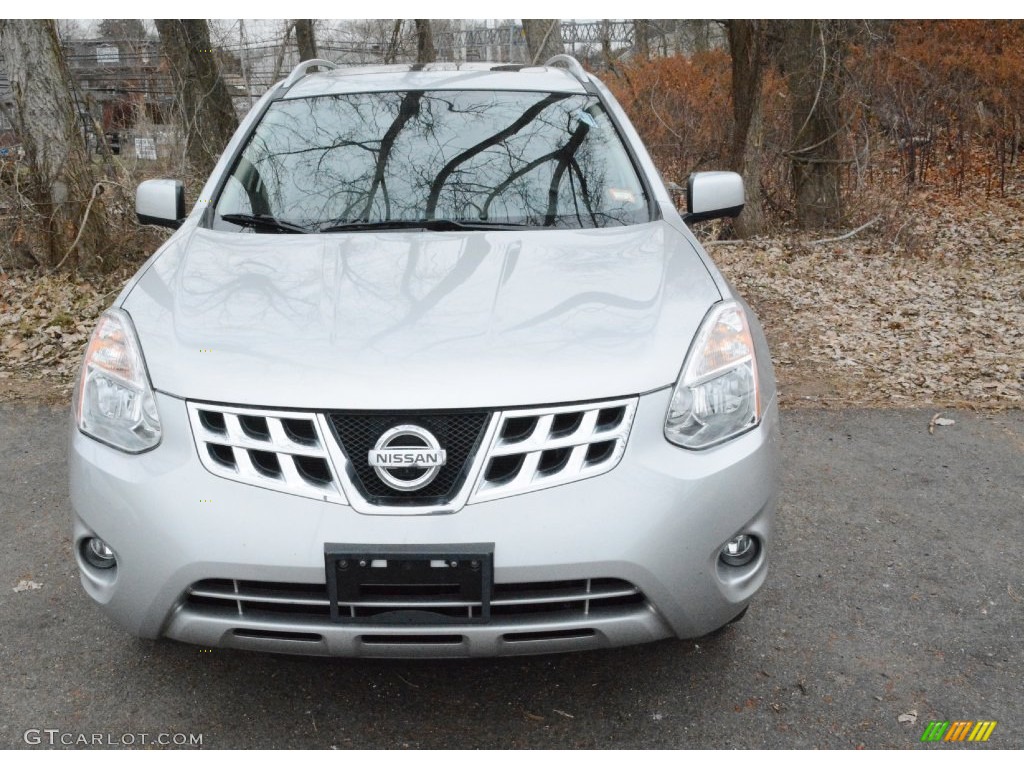 2013 Rogue S AWD - Frosted Steel / Gray photo #2