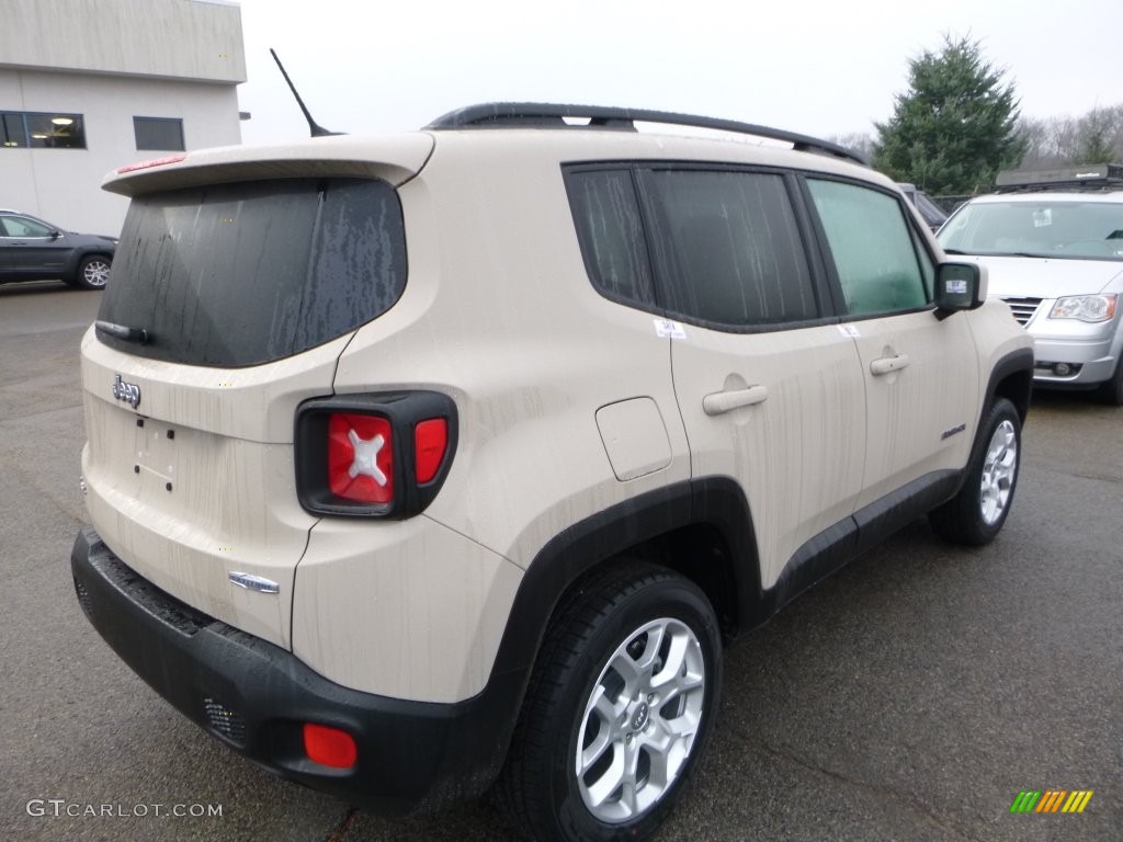 2016 Renegade Latitude 4x4 - Mojave Sand / Bark Brown/Ski Grey photo #7