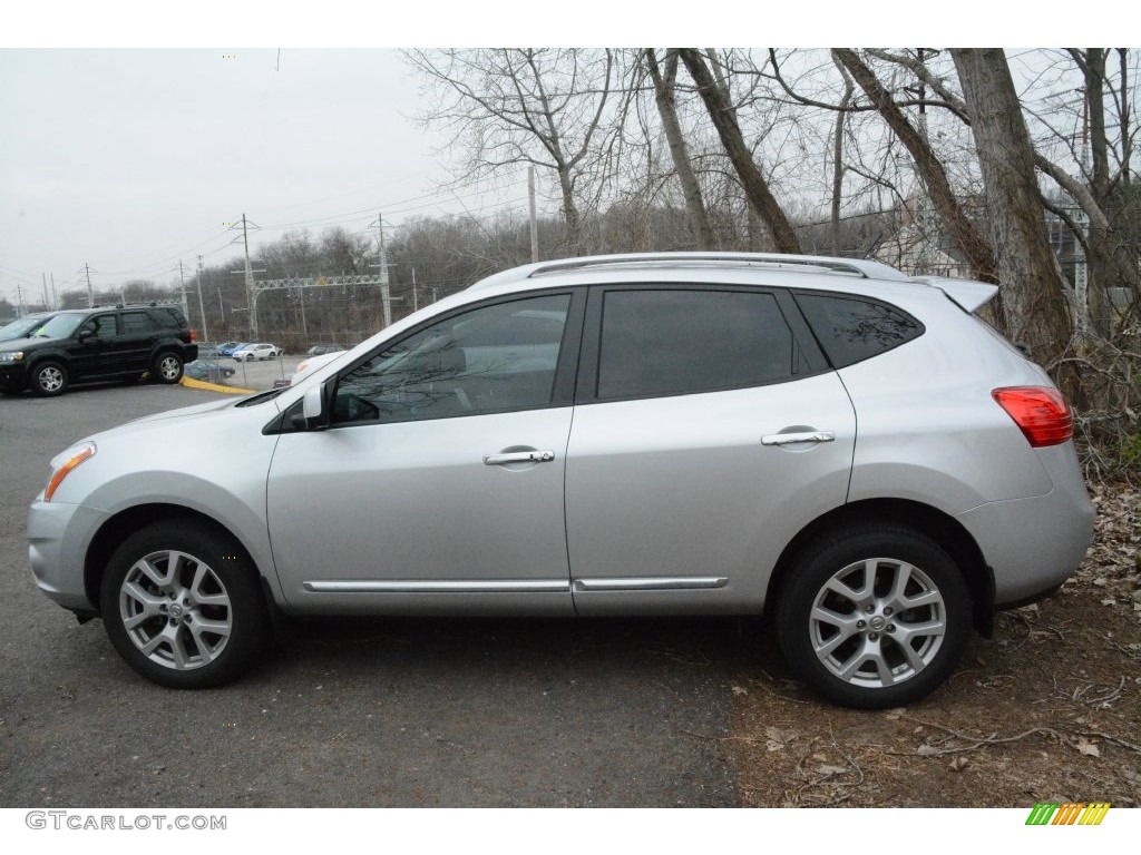 2013 Rogue S AWD - Frosted Steel / Gray photo #12