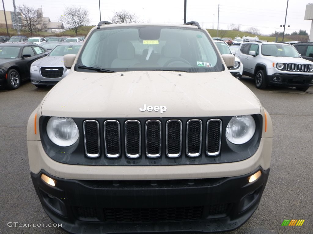 2016 Renegade Latitude 4x4 - Mojave Sand / Bark Brown/Ski Grey photo #13