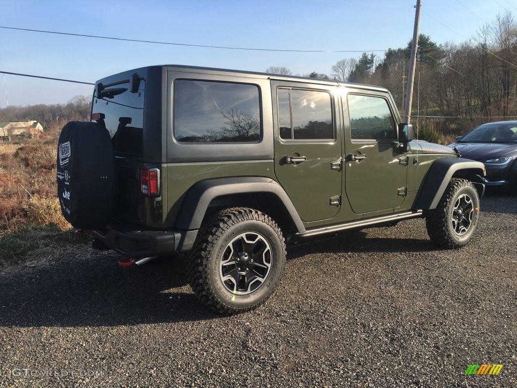 2016 Wrangler Unlimited Rubicon Hard Rock 4x4 - Tank / Black photo #3