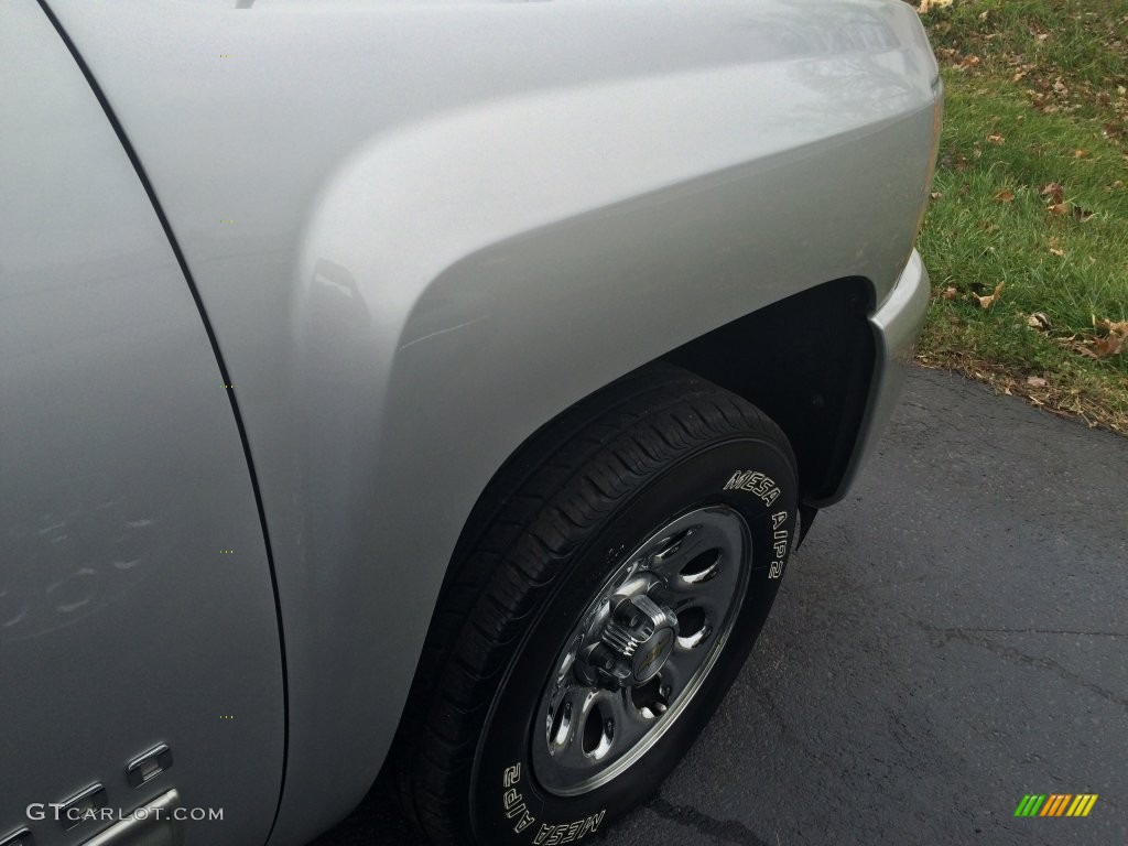 2011 Silverado 1500 LS Extended Cab - Sheer Silver Metallic / Dark Titanium photo #18