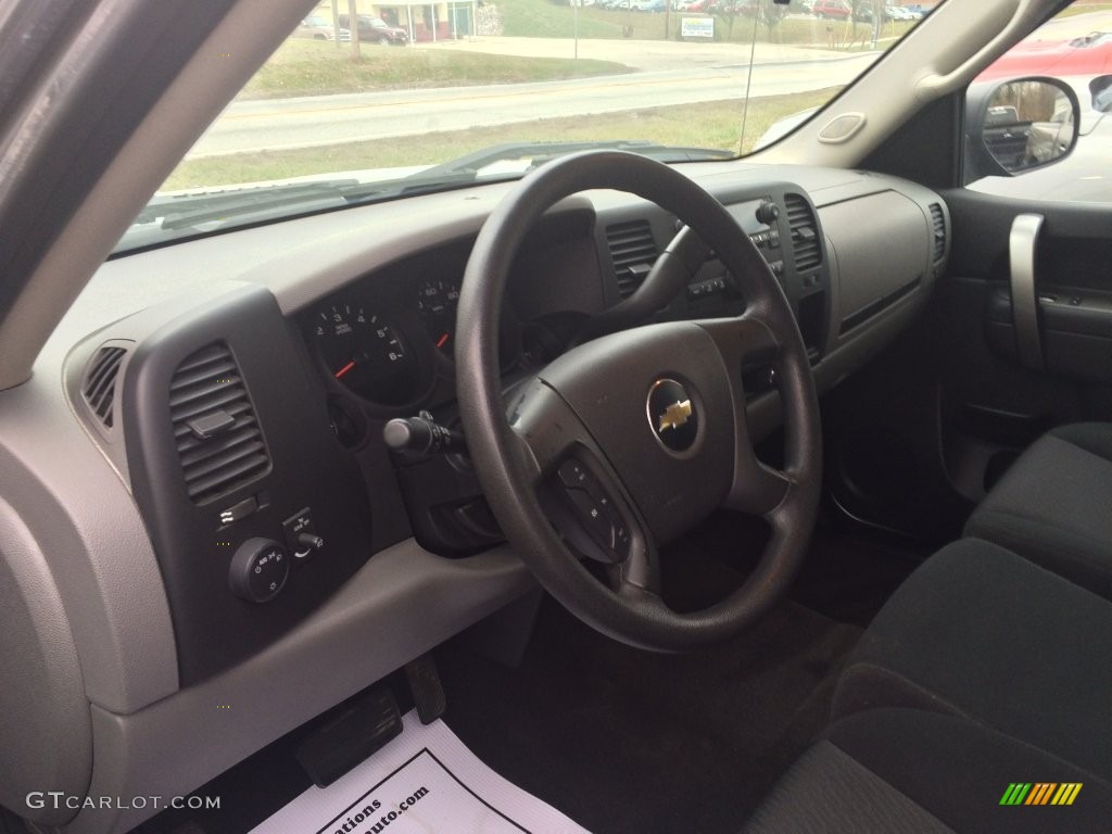 2011 Silverado 1500 LS Extended Cab - Sheer Silver Metallic / Dark Titanium photo #21
